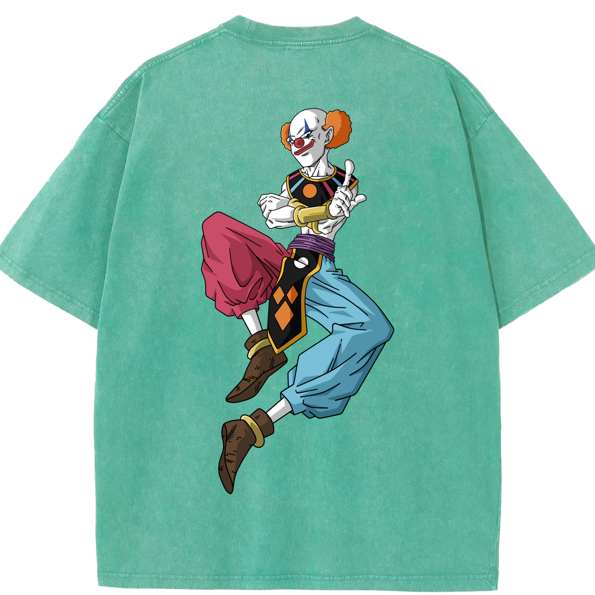 （画像用） ドラゴンボール DRAGON BALL 綿100% ヴィンテージ風 半袖Tシャツ（背面プリント）